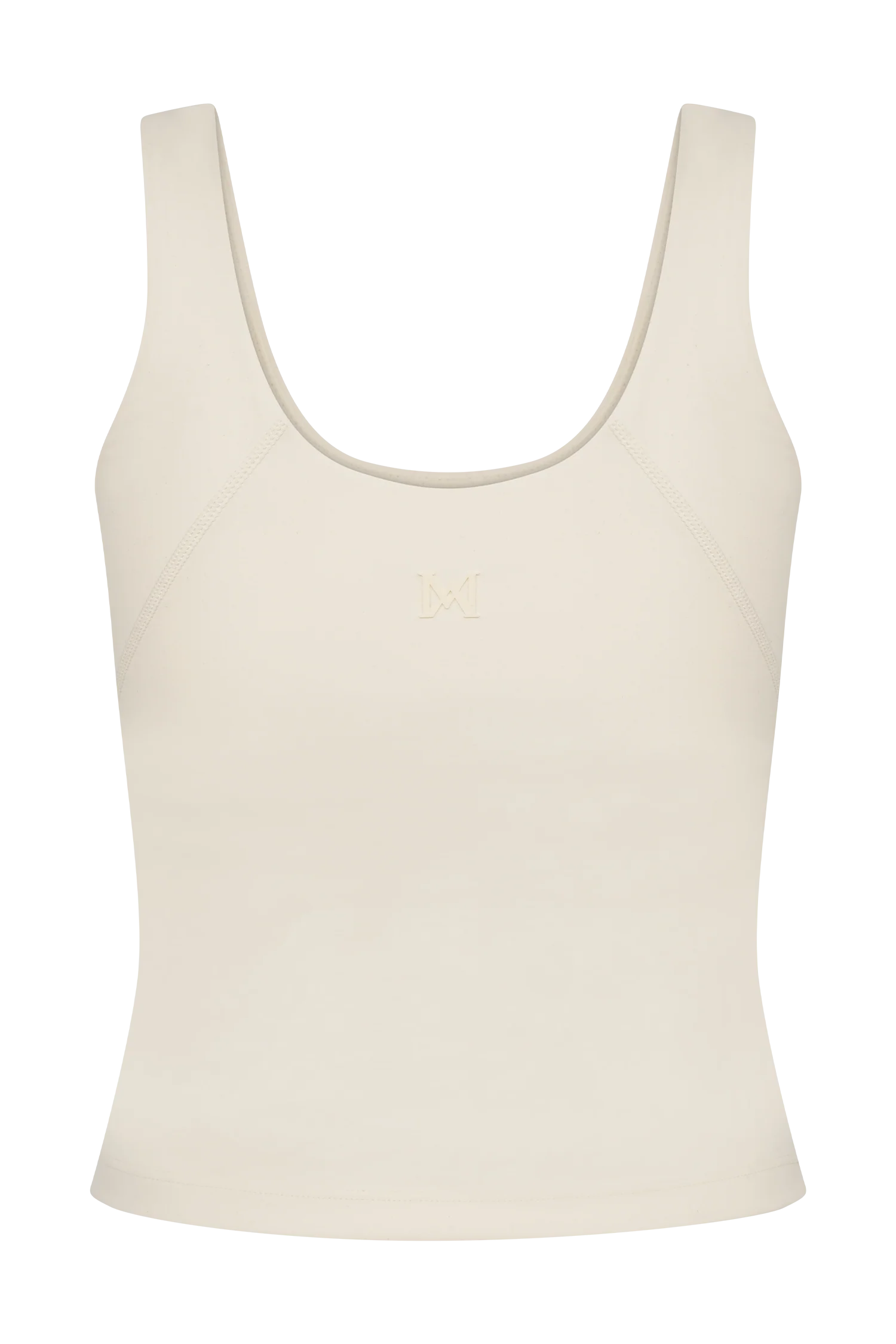 Alexandra Yoga Top - Ivory - Image 10