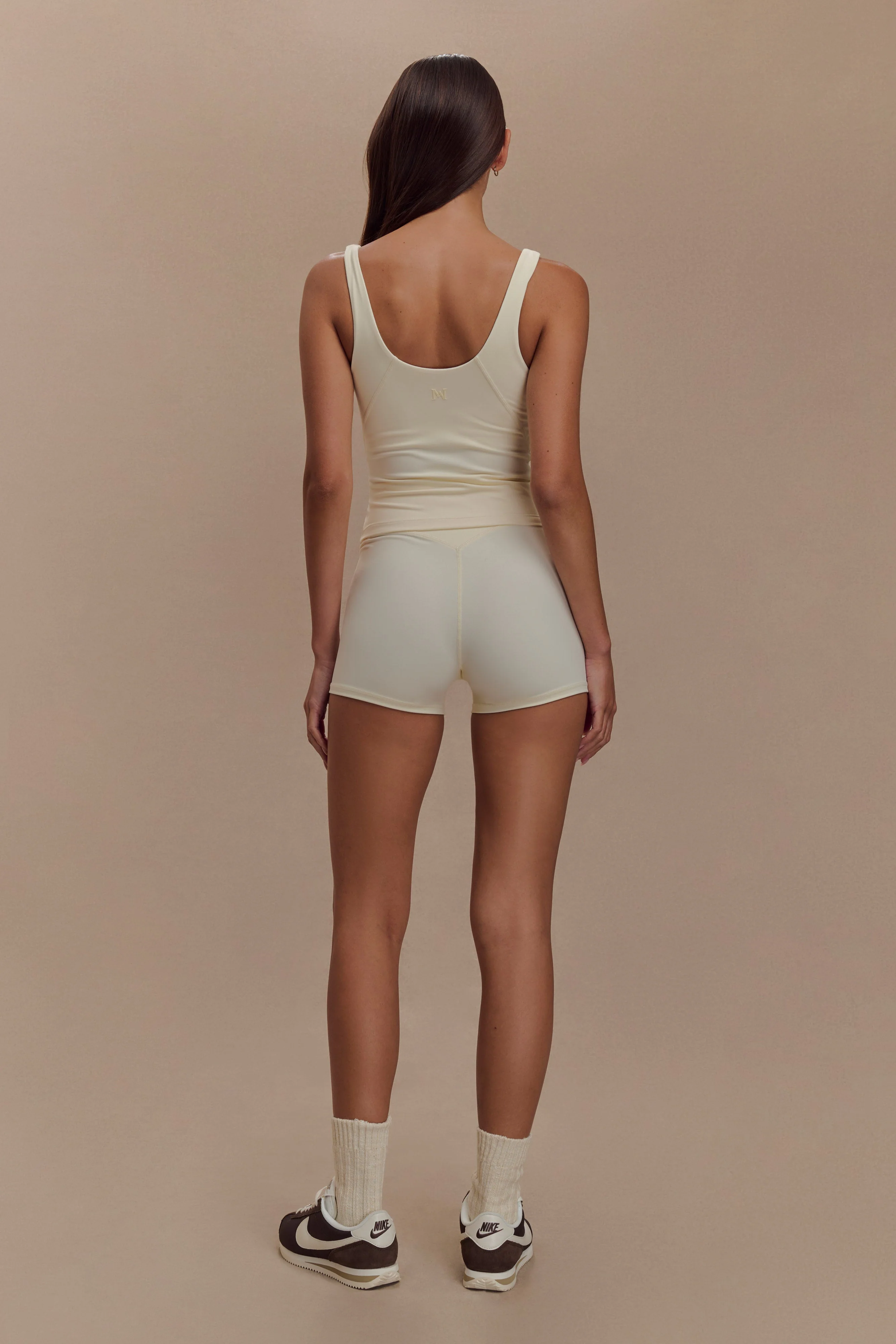 Alexandra Yoga Top - Ivory - Image 6