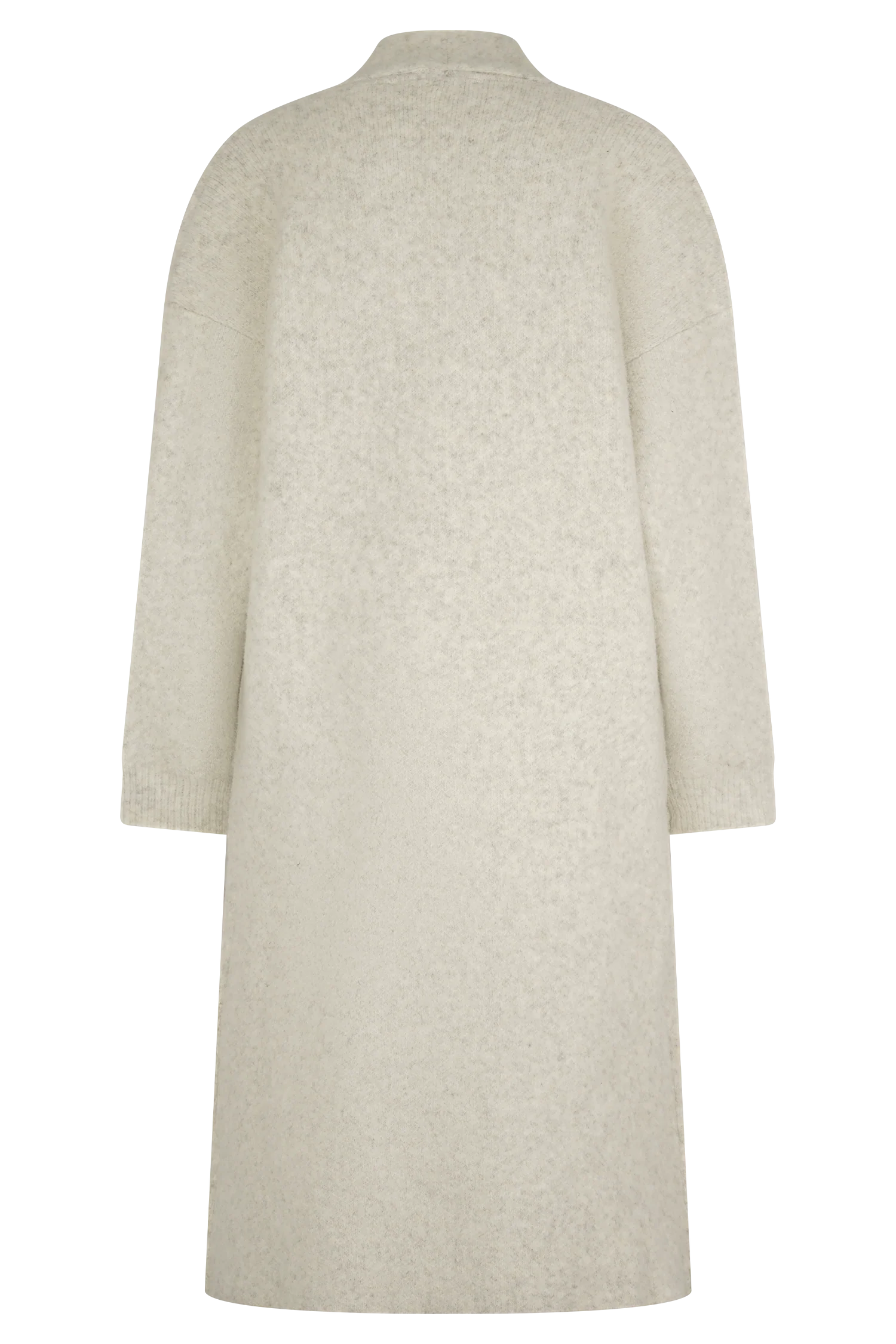 Benson Maxi Knit Cardigan - Cream Marle - Image 8