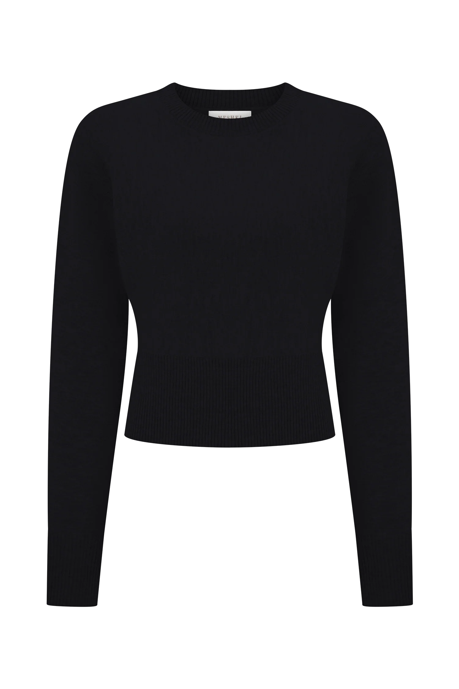 Ciaralee Cinched Waist Jumper - Black - Image 9