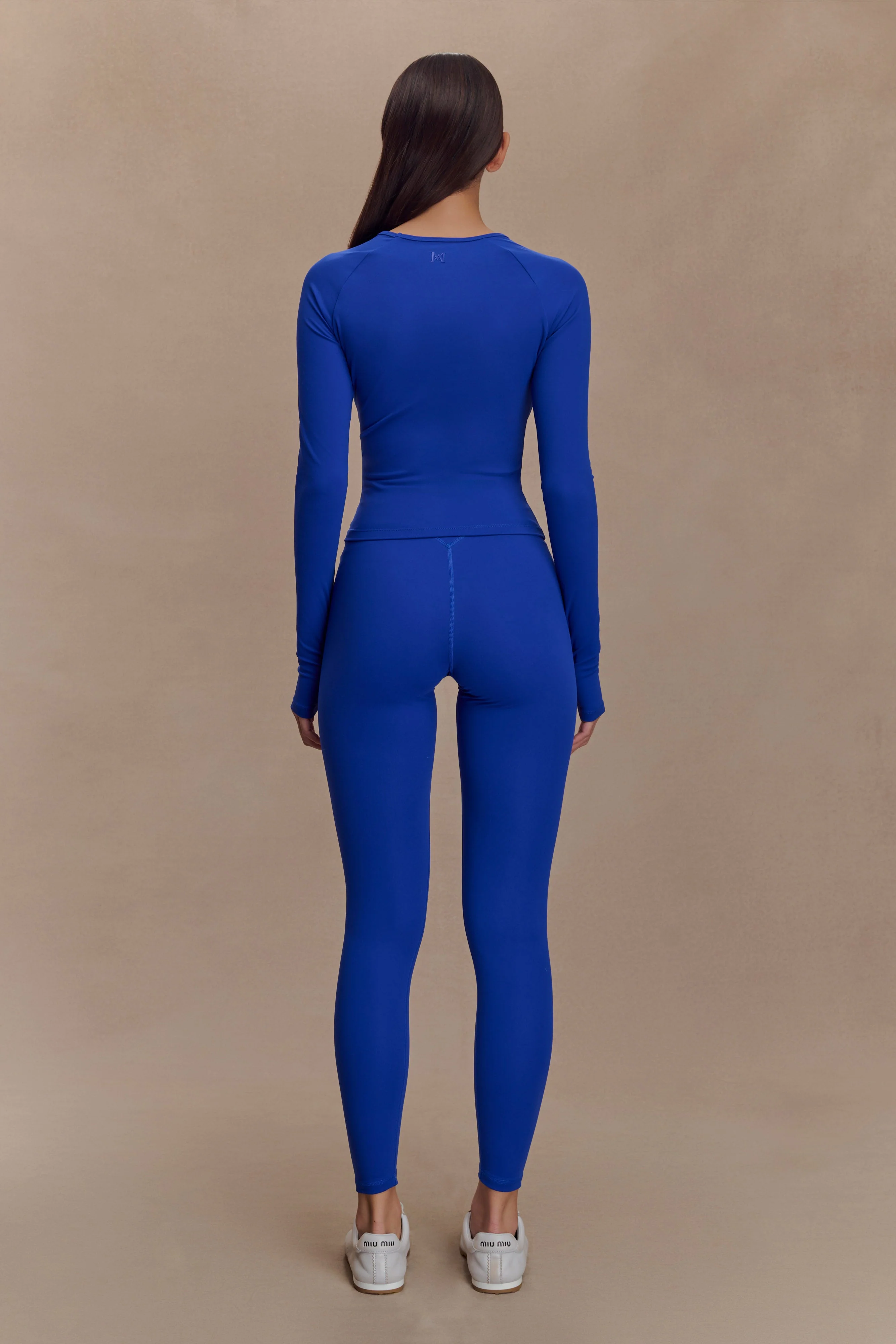 Eliana Long Sleeve Active Top - Cobalt - Image 5