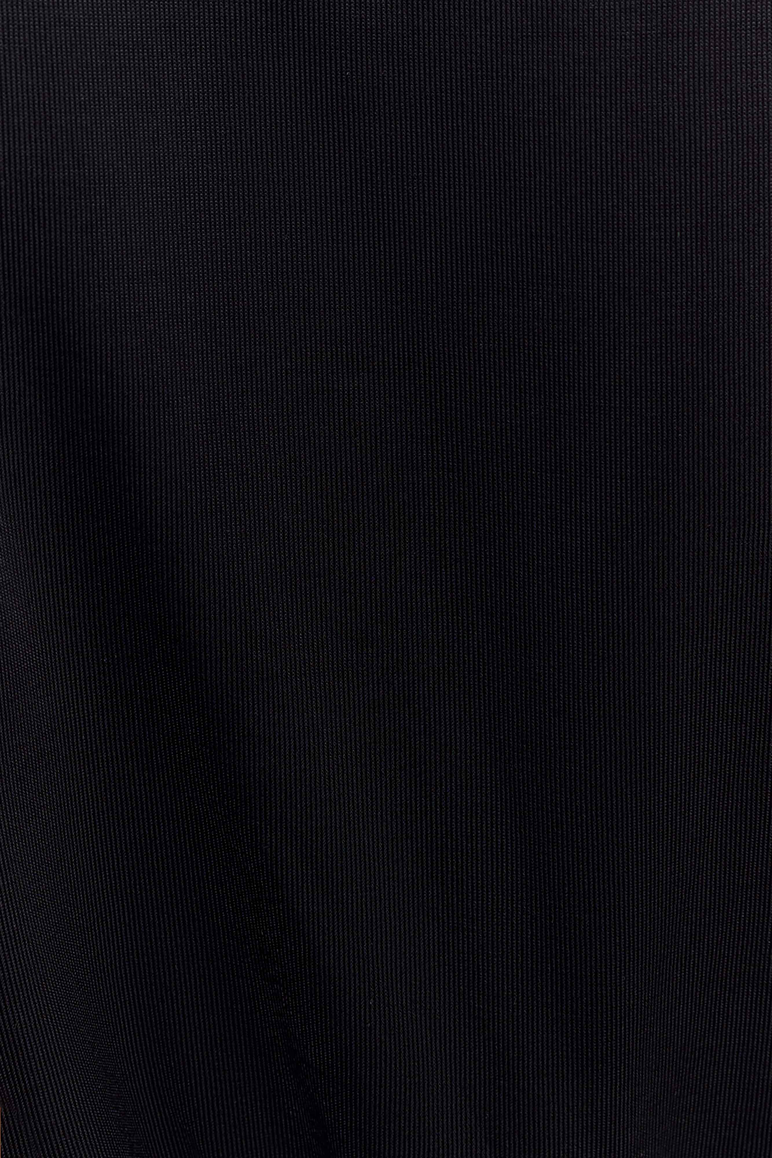 Elke Slinky V Neck Maxi Dress - Black - Image 6