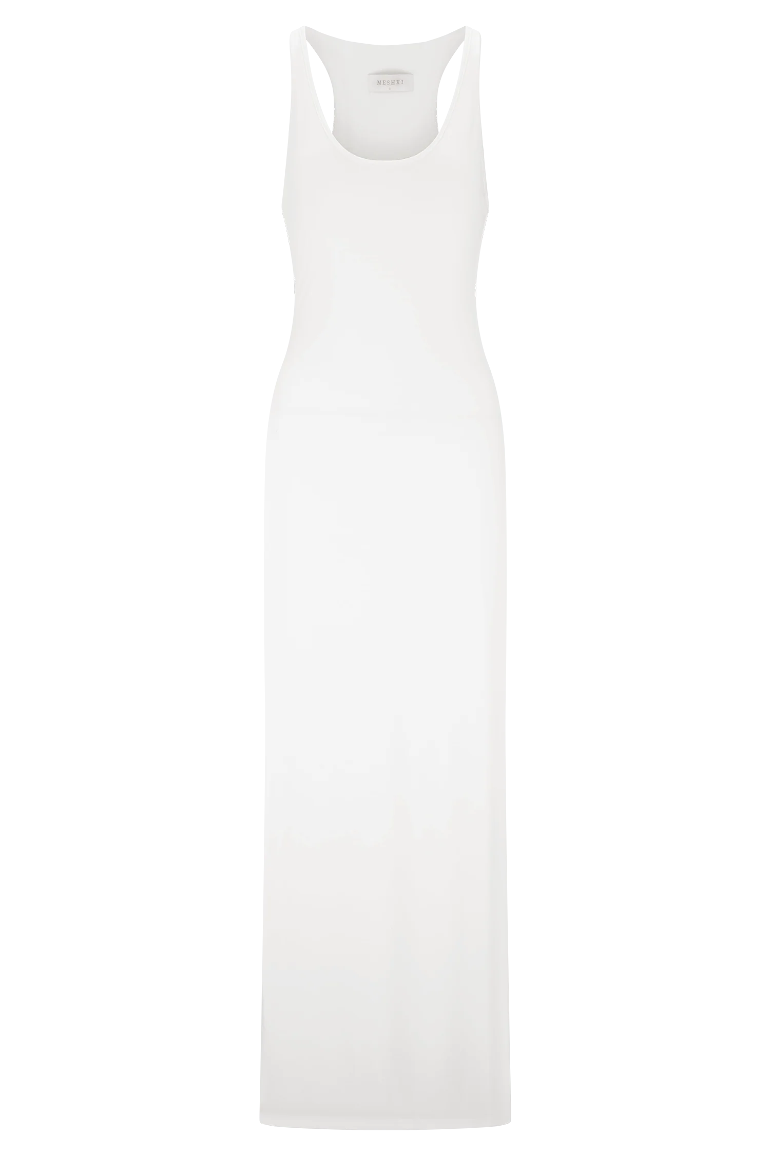 Ellerie Longline Racerback Top - White - Image 11