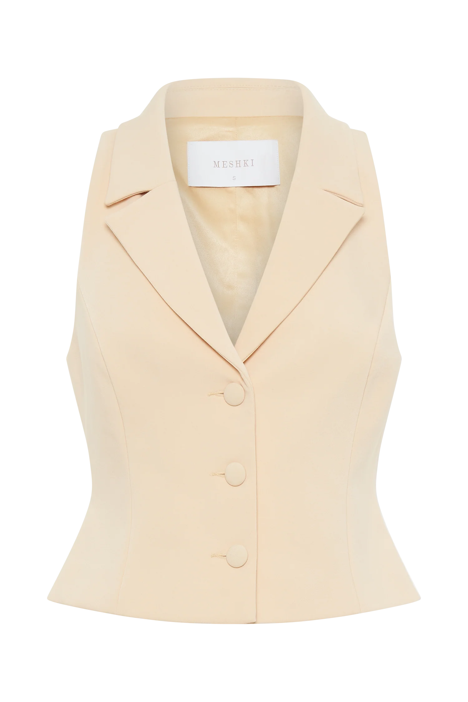 Mura Suiting Vest - Peach - Image 9